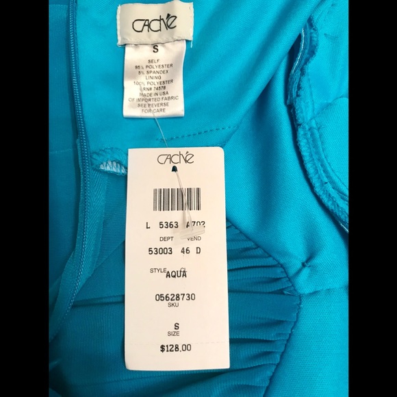 Cache Aqua Halter Top Dress - Picture 5 of 5